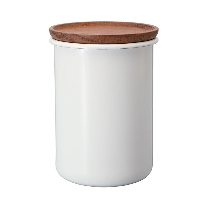 Hario Bona Enamel Tea & Coffee Canister - 800ml