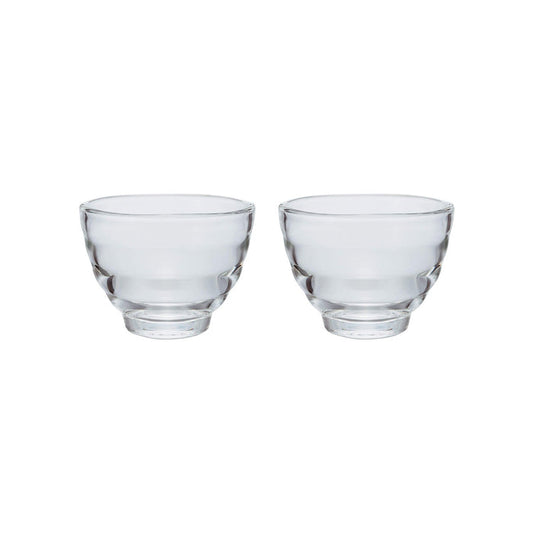 Hario Heatproof Yunomi Glass Cup (2pc Set)