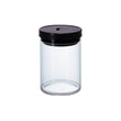 Hario Glass Coffee Bean Canister (Black) 800ml