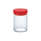 Hario Glass Coffee Bean Canister (Red) 800ml